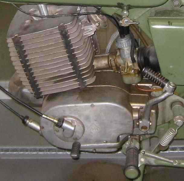 IFA MZ 250 cc single cylinder air cooled engine